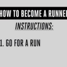 How to Become a Runner